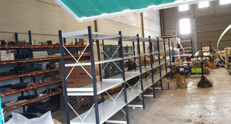 Imagen sobre el servicio de Estanterías industriales para fábricas