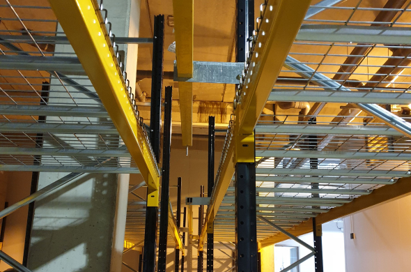 Imagen sobre el servicio de Estanterías industriales de ocasión