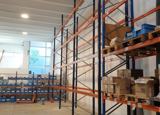 Imagen sobre el servicio de Estanterías industriales de ocasión