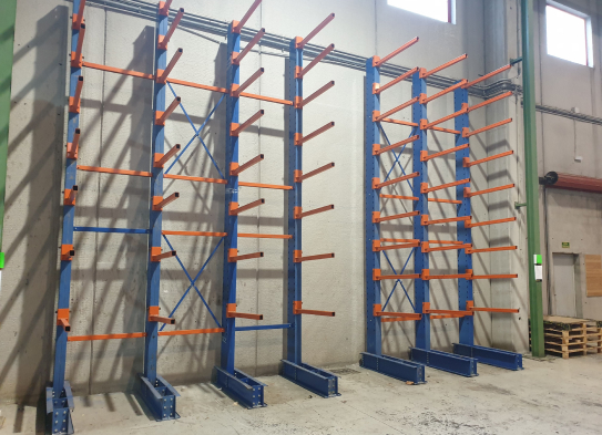 Imagen sobre el servicio de Estanterías industriales para naves