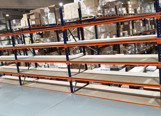 Imagen sobre el servicio de Estanterías industriales para talleres