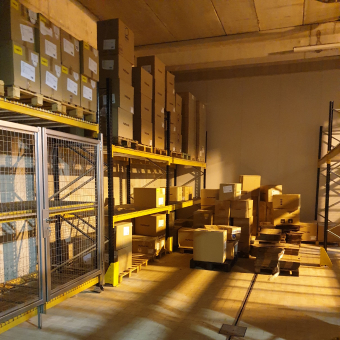 Imagen sobre el servicio de Traslados de estanterías industriales