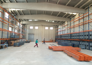 Imagen sobre el servicio de Montaje de estanterías industriales