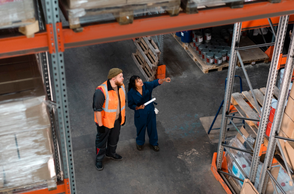 Imagen sobre el servicio de ITE, Inspección Técnica de estanterías industriales