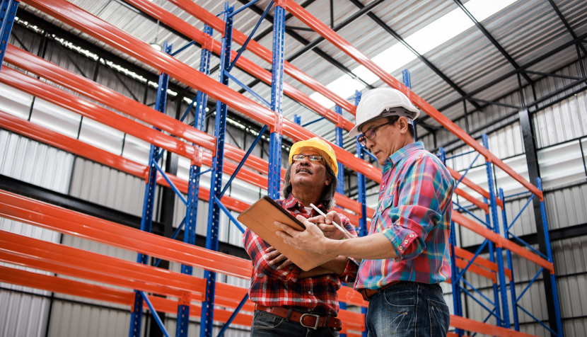 Imagen sobre el servicio de ITE, Inspección Técnica de estanterías industriales
