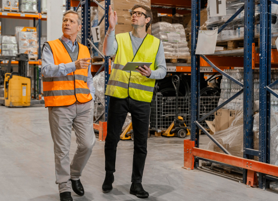 Imagen sobre el servicio de ITE, Inspección Técnica de estanterías industriales