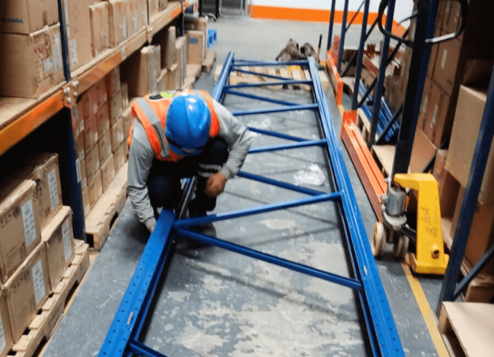 Imagen sobre el servicio de Reparación de estanterías industriales
